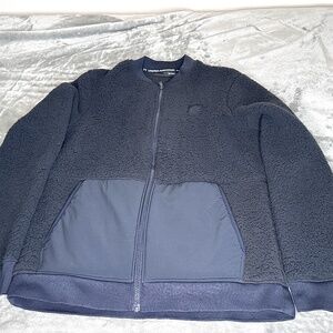 under armour jacket mens  medium loose black